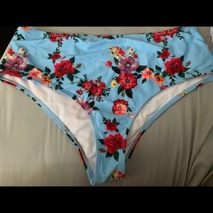 2 Shein Plus Size Bathing Suit Bottoms